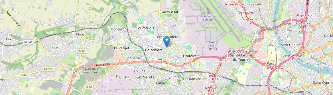 Colomiers - Carte
