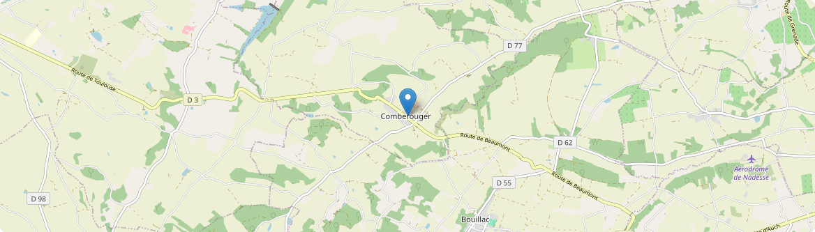 Comberouger - Carte