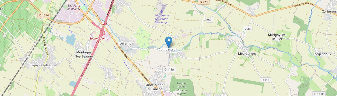 Combertault - Carte