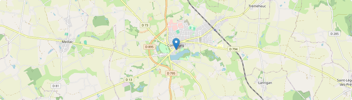 Combourg - Carte