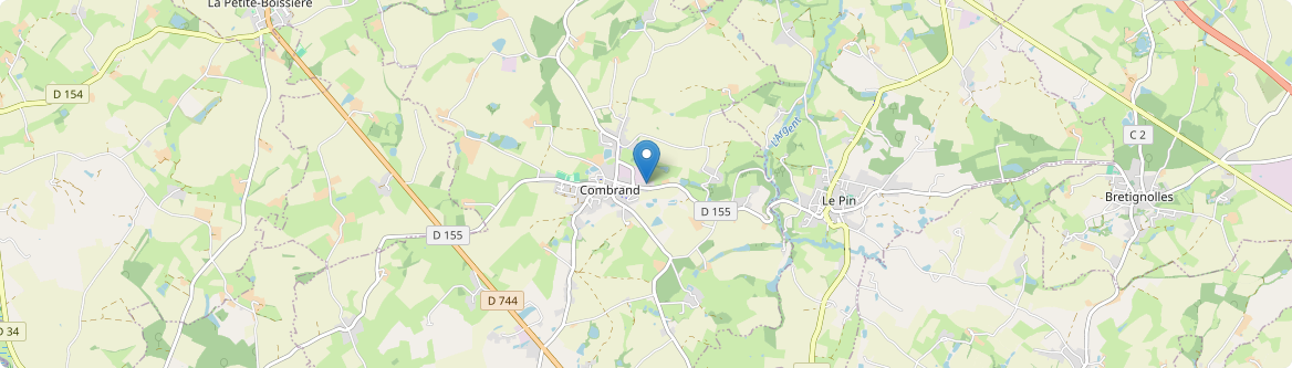 Combrand - Carte