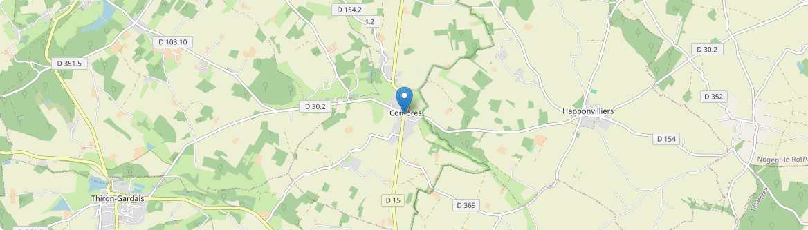 Combres - Carte