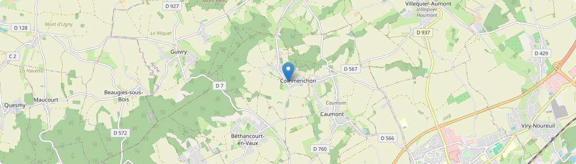 Commenchon - Carte