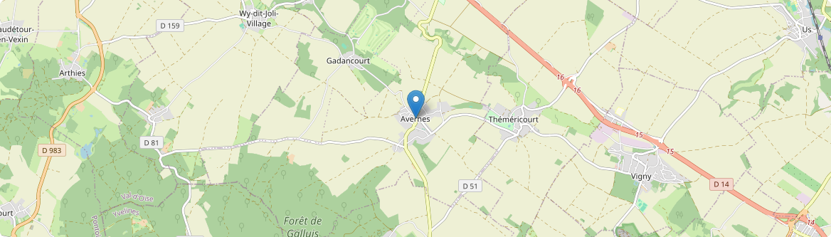 Commeny - Carte
