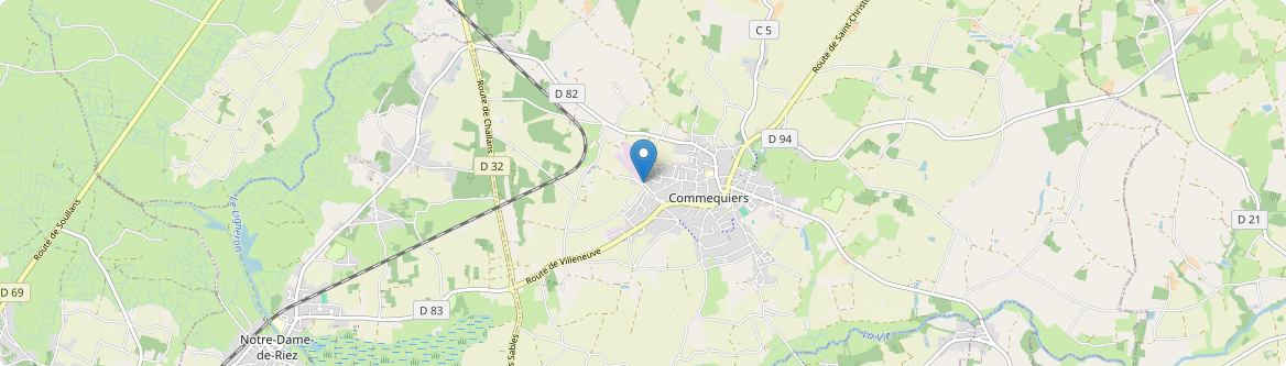 Commequiers - Carte