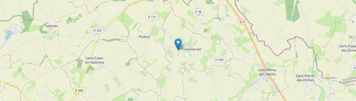 Commerveil - Carte
