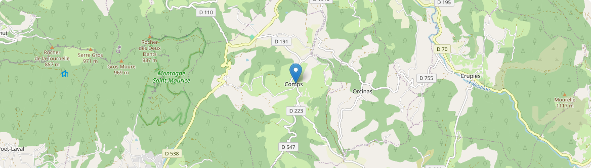 Comps - Carte
