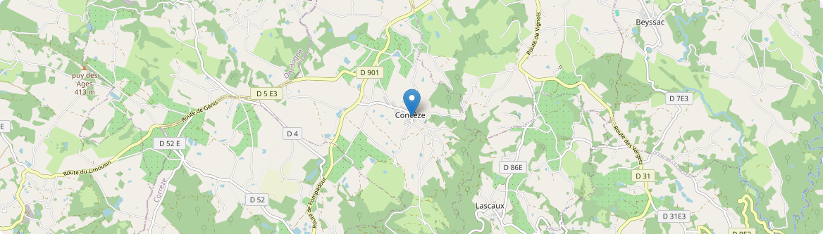 Concèze - Carte