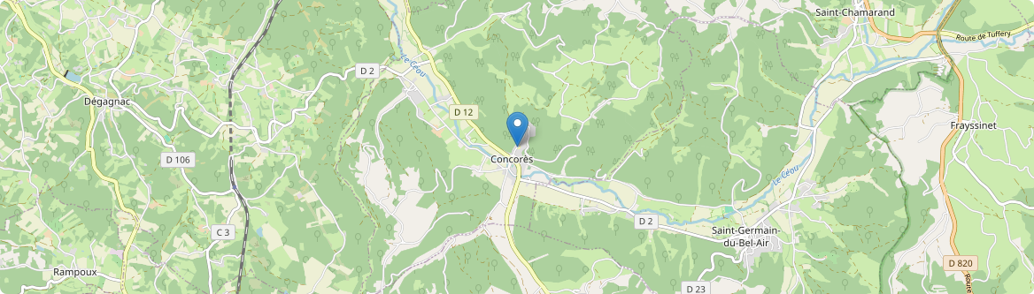 Concorès - Carte