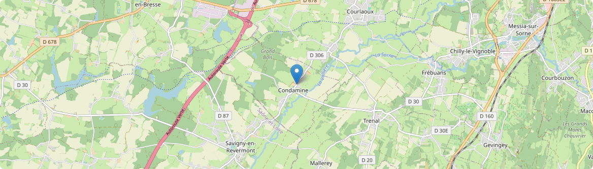 Condamine - Carte