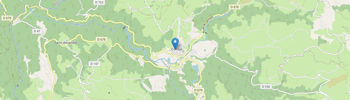 Condat - Carte