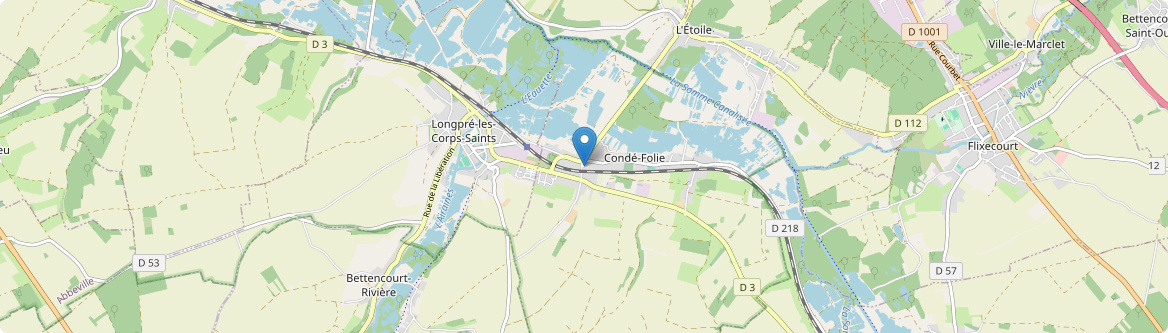 Condé-Folie - Carte