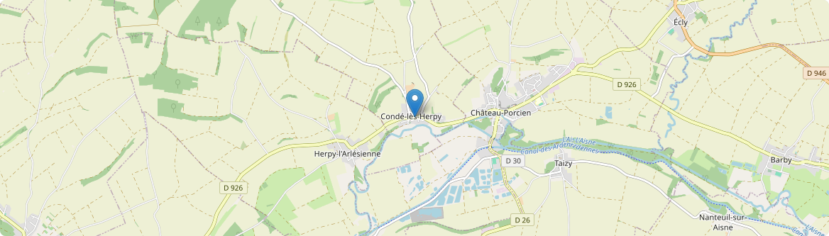 Condé-lès-Herpy - Carte
