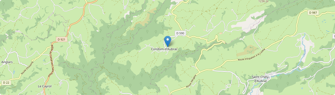 Condom-d'Aubrac - Carte