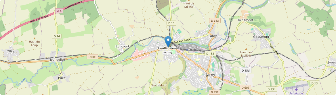 Conflans-en-Jarnisy - Carte