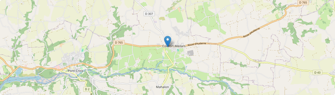 Confort-Meilars - Carte