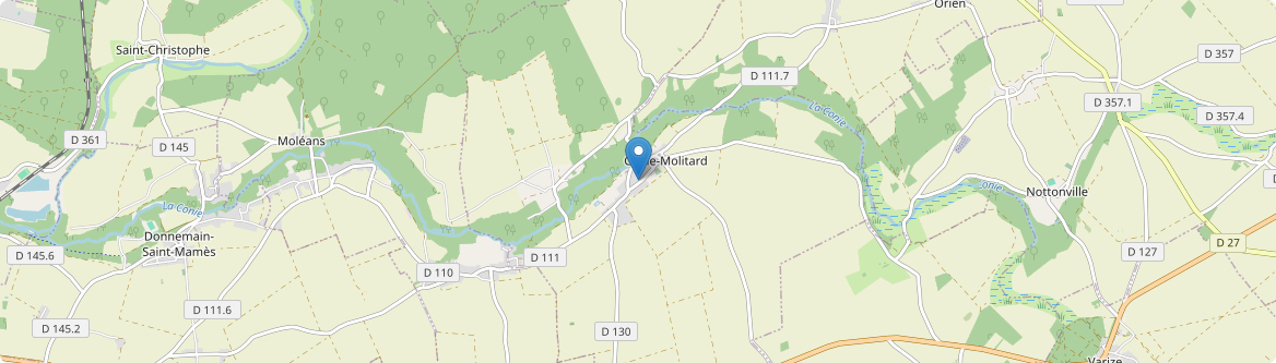 Conie-Molitard - Carte