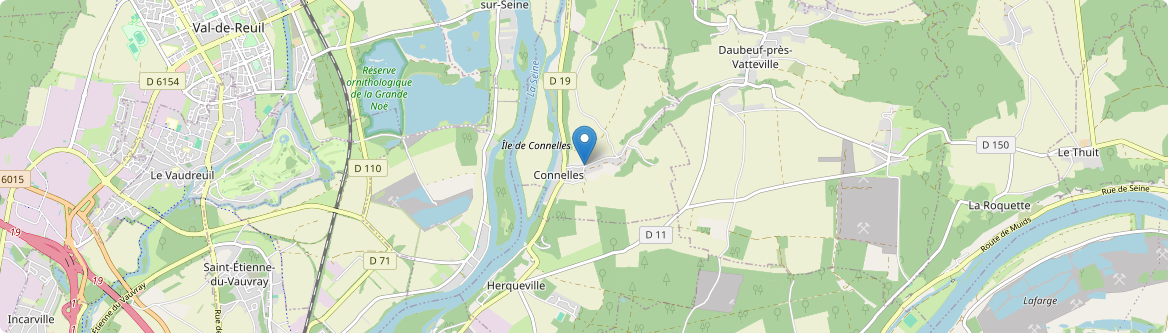 Connelles - Carte