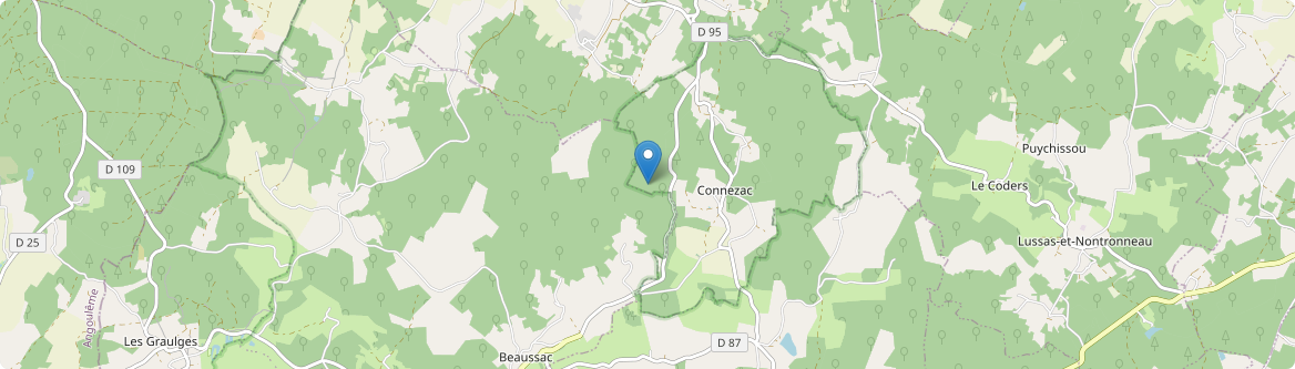 Connezac - Carte