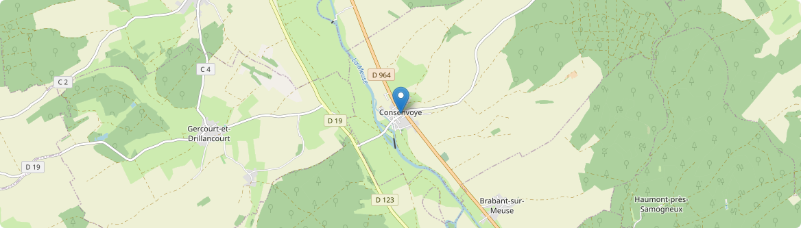 Consenvoye - Carte