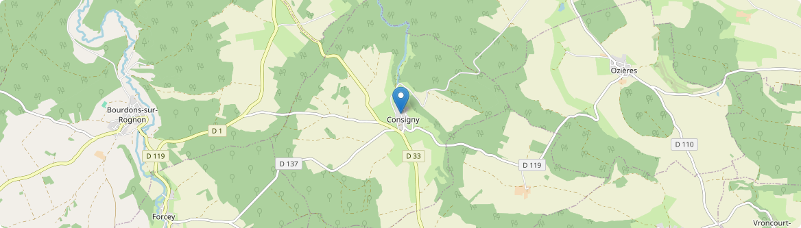 Consigny - Carte
