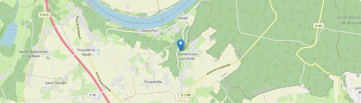 Conteville - Carte