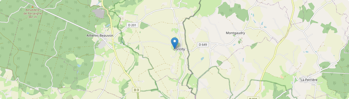 Contilly - Carte