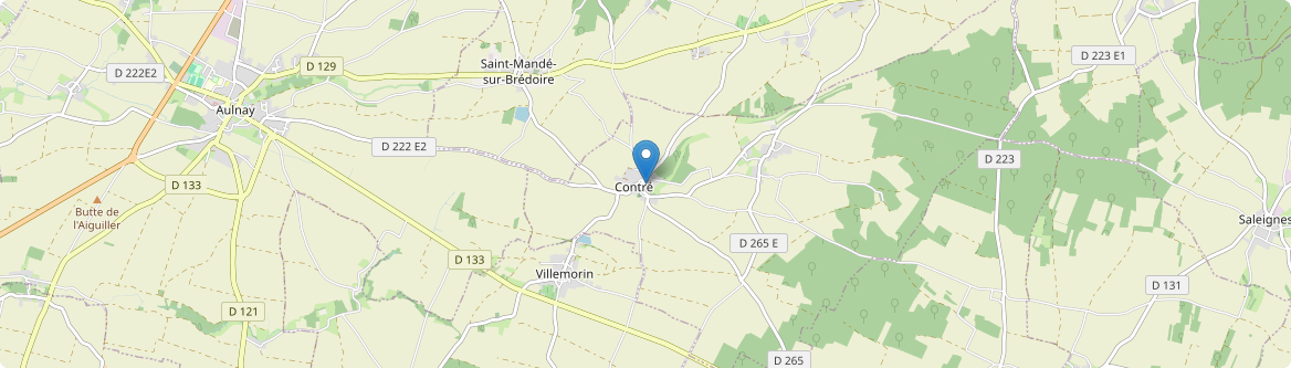 Contré - Carte