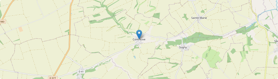 Contreuve - Carte