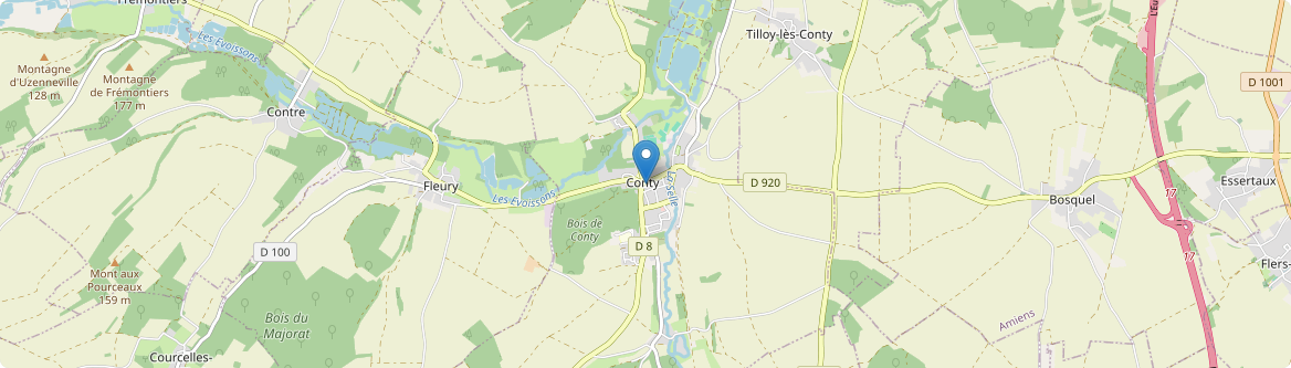 Conty - Carte