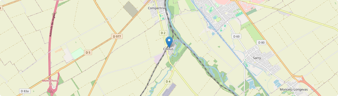 Coolus - Carte