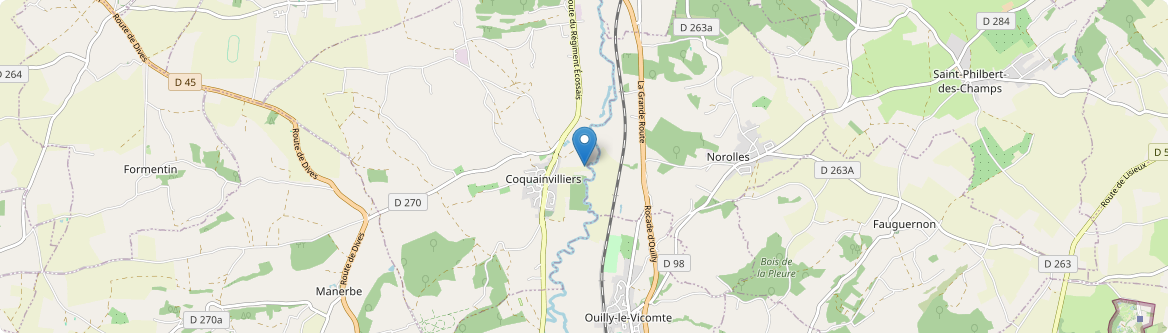 Coquainvilliers - Carte