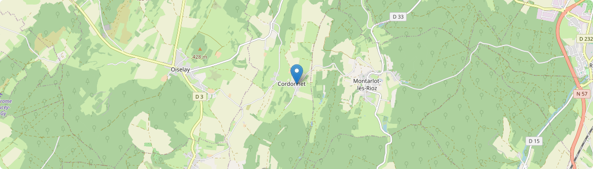 Cordonnet - Carte