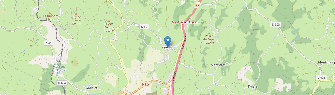 Coren - Carte