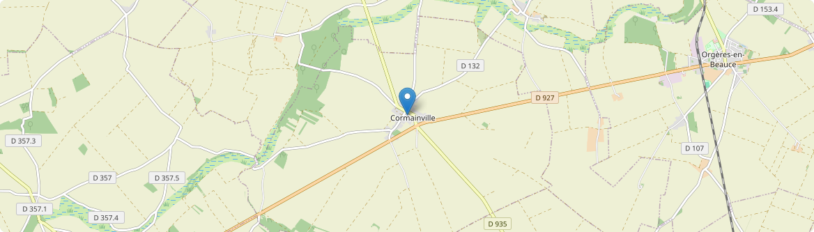 Cormainville - Carte