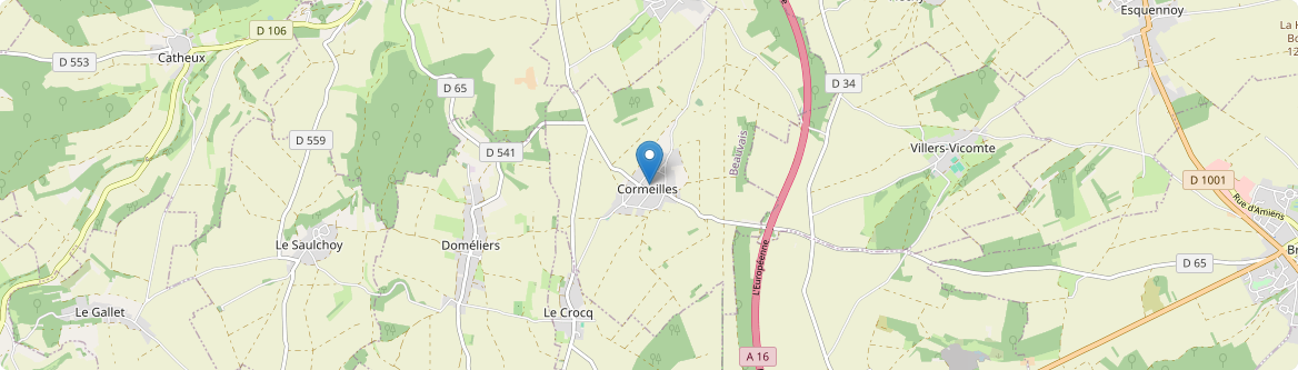 Cormeilles - Carte