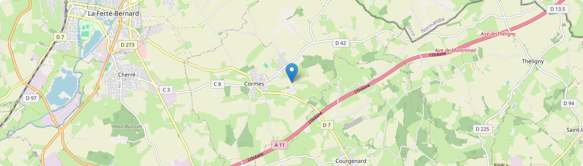 Cormes - Carte