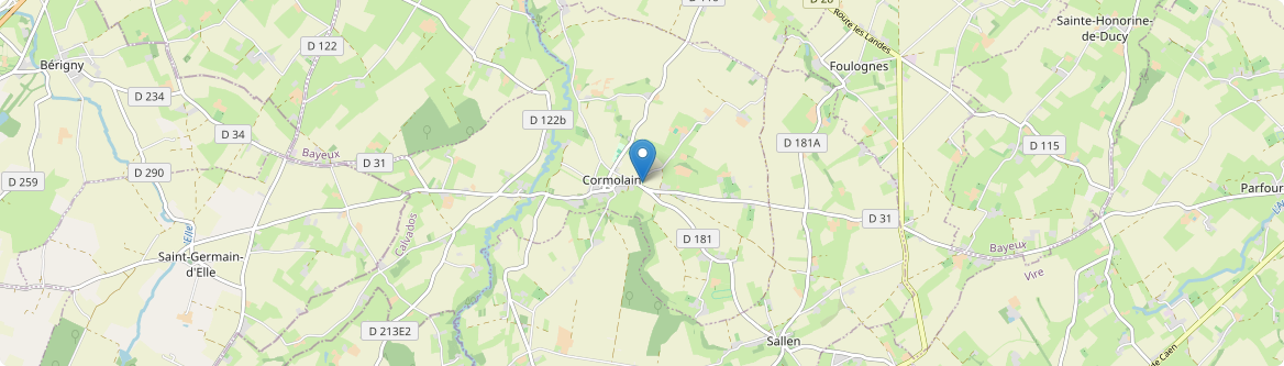 Cormolain - Carte