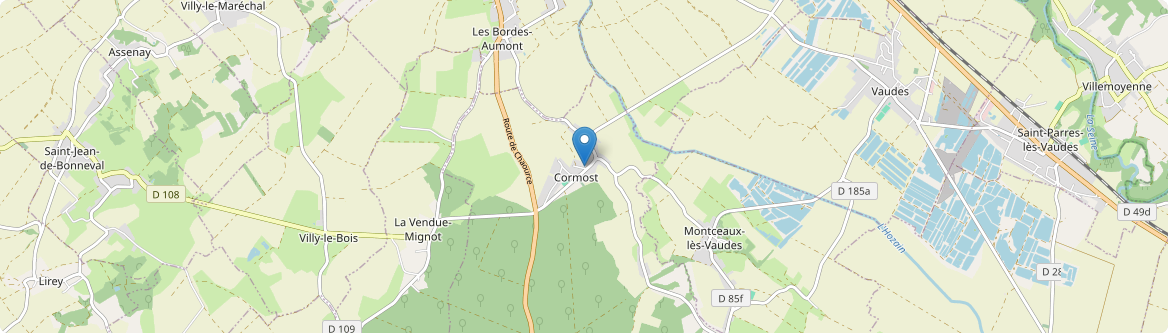 Cormost - Carte