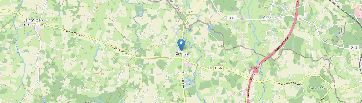 Cormoz - Carte