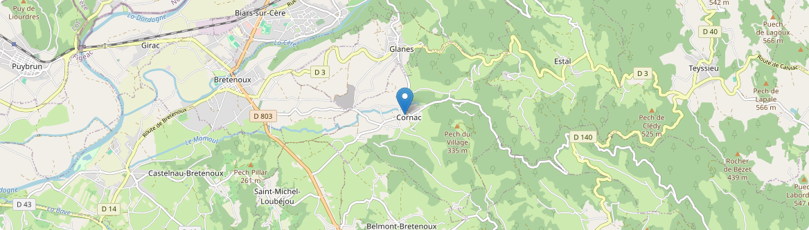 Cornac - Carte
