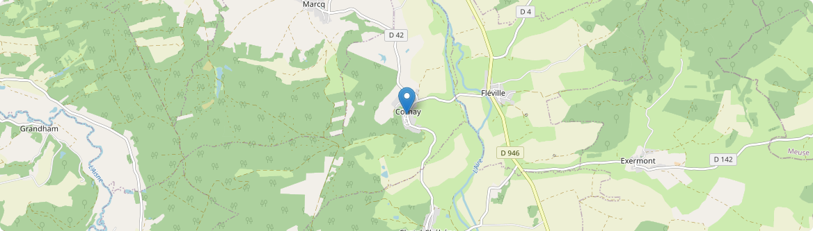 Cornay - Carte