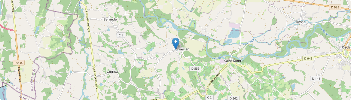 Corneillan - Carte