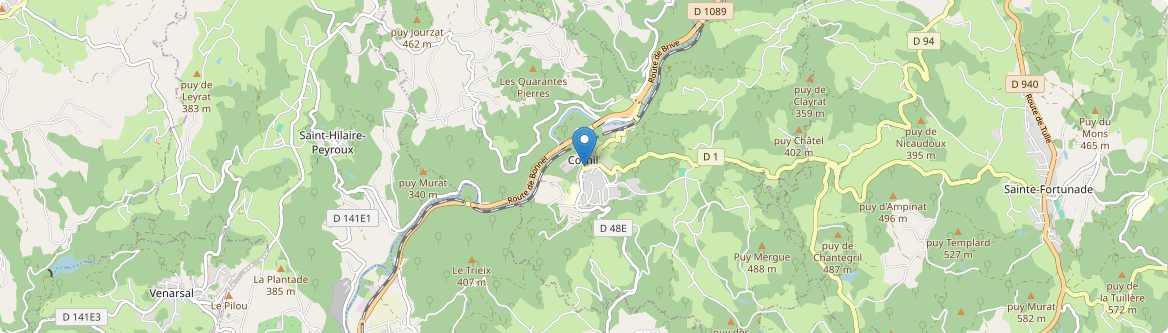 Cornil - Carte