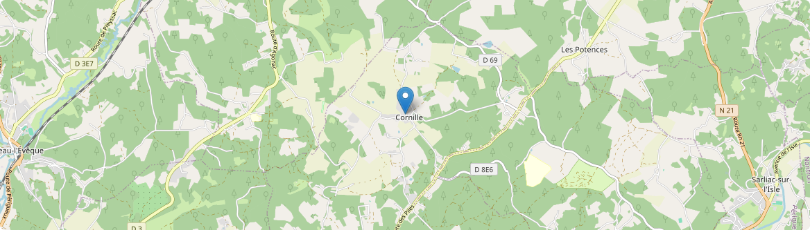 Cornille - Carte