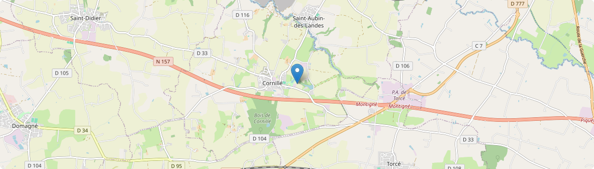 Cornillé - Carte