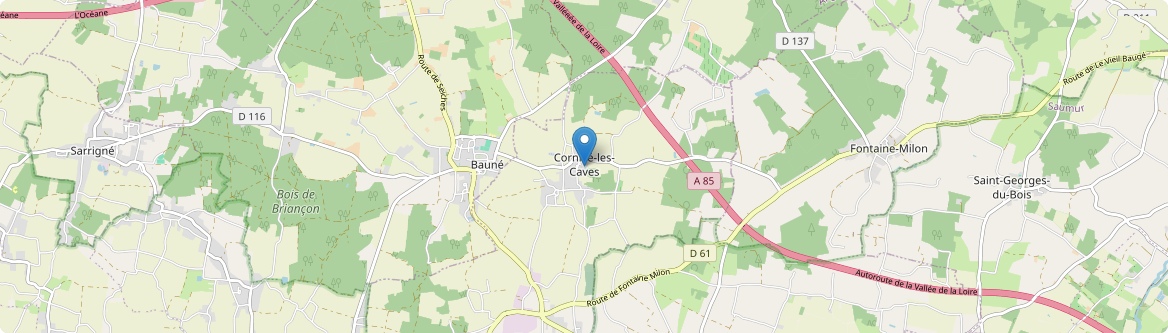 Cornillé-les-Caves - Carte