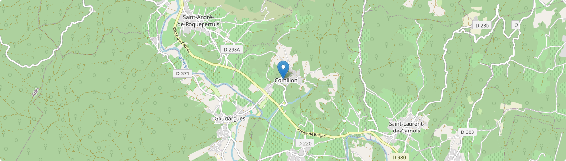 Cornillon - Carte