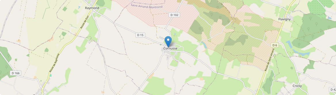 Cornusse - Carte
