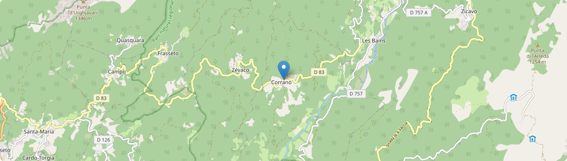 Corrano - Carte